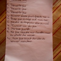 Ma liste de bonnes résolutions pour 2012