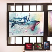 Photos et vidéo des Portes Ouvertes de mon atelier en Juin 2018