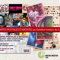 Exposition: Cartes postales d’artistes au Goethe Institut de Lyon