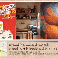 Week-end Porte ouverte de mon atelier 2013