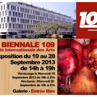 Exposition: Biennale 109 à la Cité Internationale des Arts de Paris