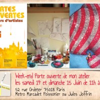 Portes ouvertes de mon atelier 2014