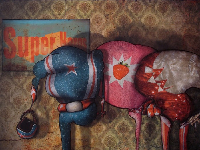 Peinture: Super Héros 4