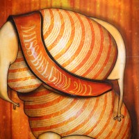 Peinture: Miss Belgique 2011