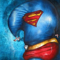 Peinture: Superman