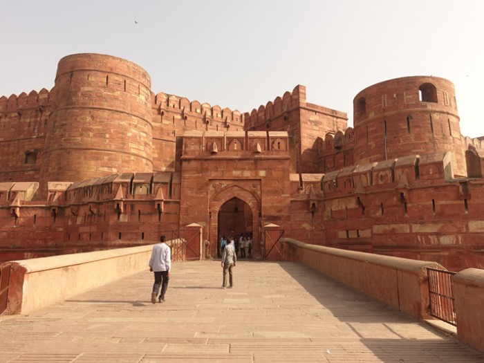 Mon voyage à Agra en Inde: Le Fort Rouge