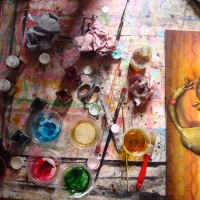 Préparation de l’exposition à la Fnac