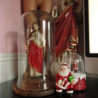 Décoration de Noël dans mon atelier