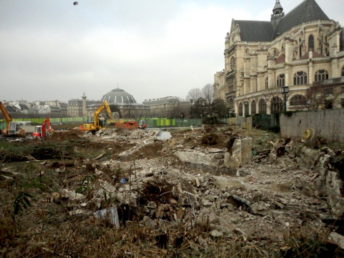 Démolition des Halles…ça continue!