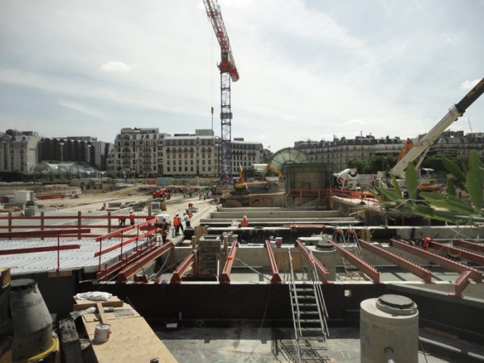 Les travaux continuent…