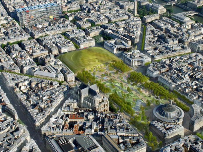Vidéos sur le chantier des Halles