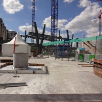 Chantier des Halles…ça pousse
