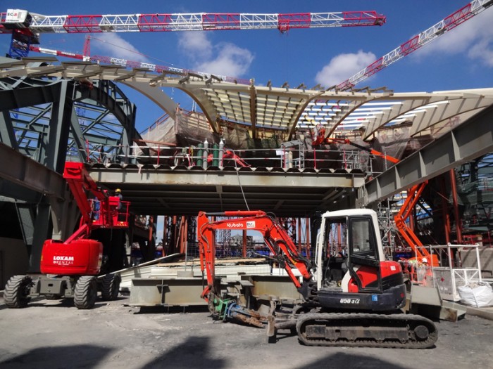 Travaux Forum des Halles…. la suite