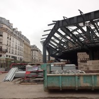 Construction des Halles: Novembre 2013
