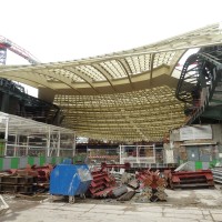 Forum des Halles: Le chantier en Janvier 2014