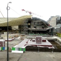 Travaux aux Forum des Halles: Septembre 2014