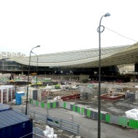 Construction des Halles: Decembre 2014