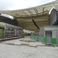Travaux aux Forum des Halles: Fevrier 2015
