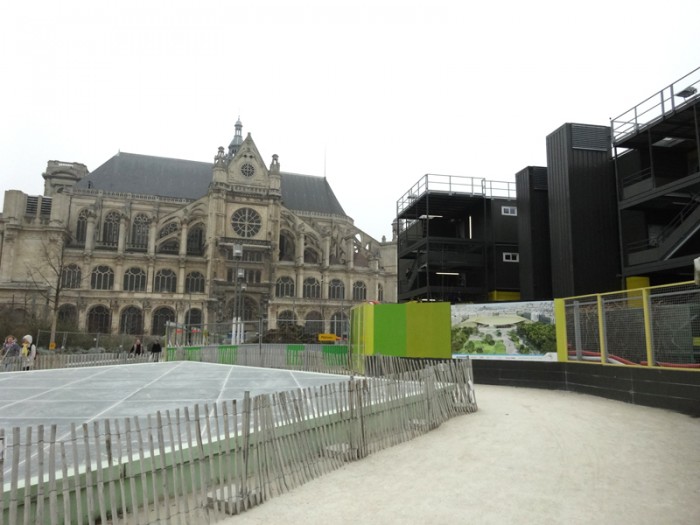 Forum des Halles: Le chantier en Mai 2015