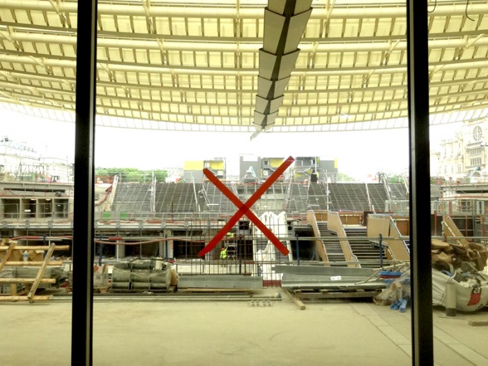 Travaux Forum des Halles… la suite