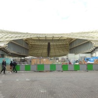 Construction des Halles: Janvier 2016
