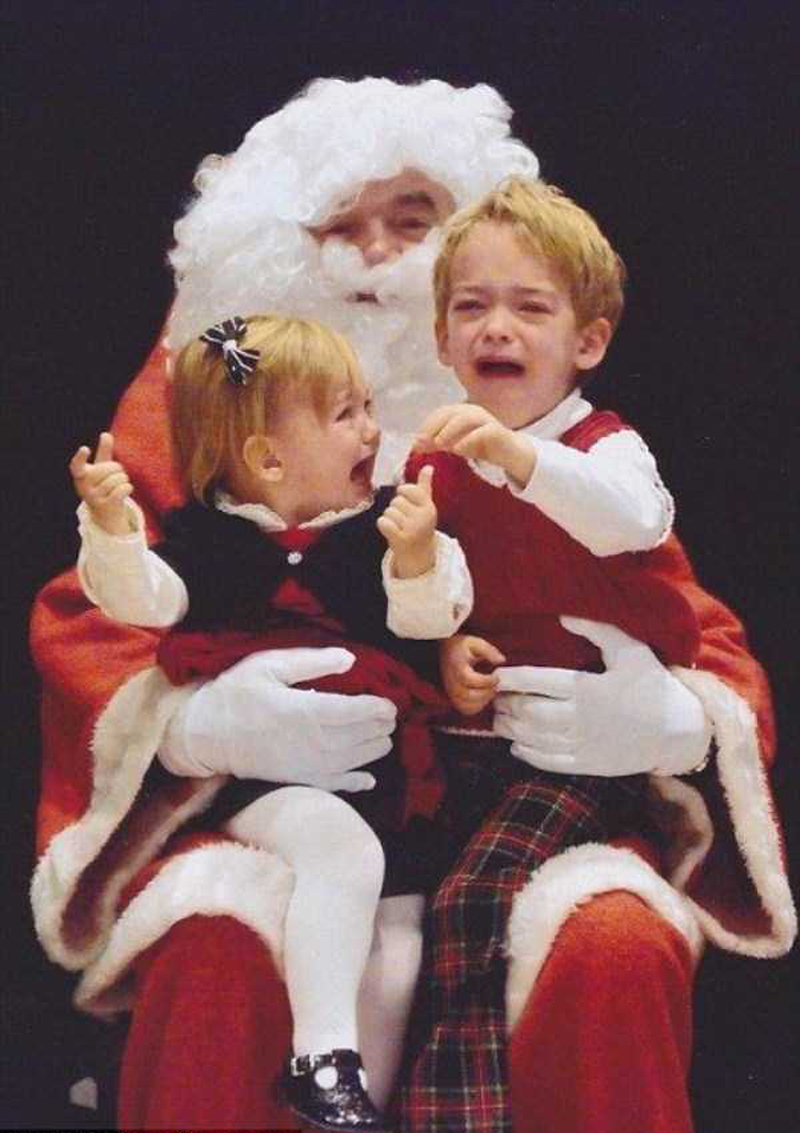 Les pires photos de famille de Noël