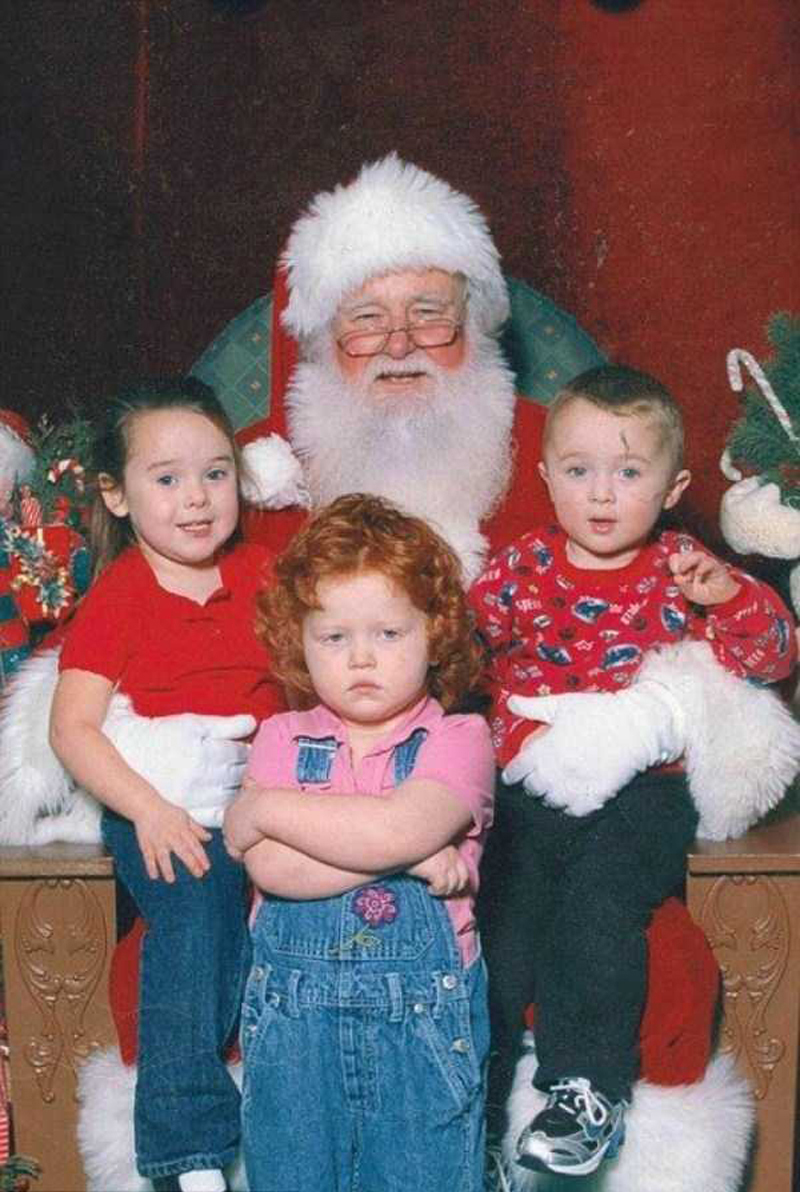 Les pires photos de famille de Noël