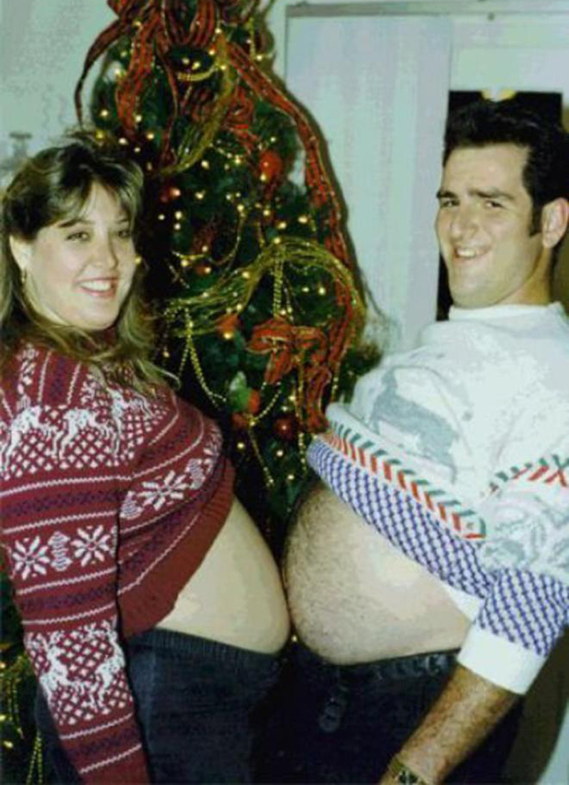 Les pires photos de famille de Noël