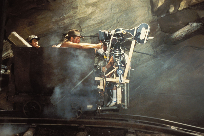 Photo de tournage du film Indiana Jones