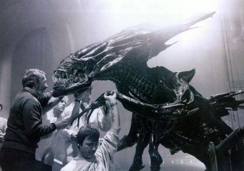 Photo de tournage du film Alien