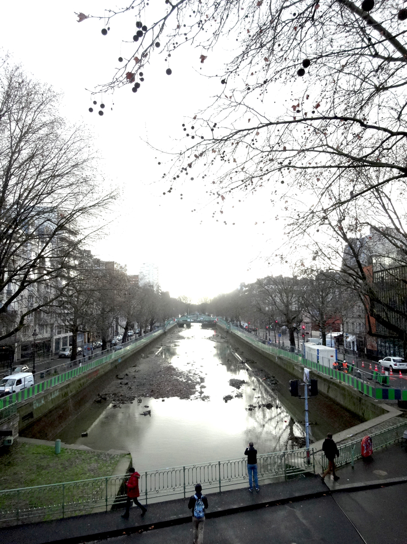 Nettoyage du Canal Saint Martin à Paris