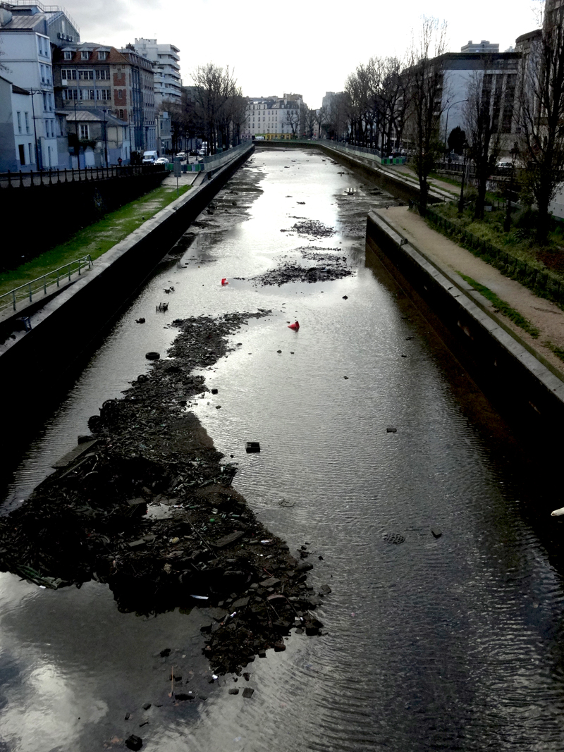 Nettoyage du Canal Saint Martin à Paris