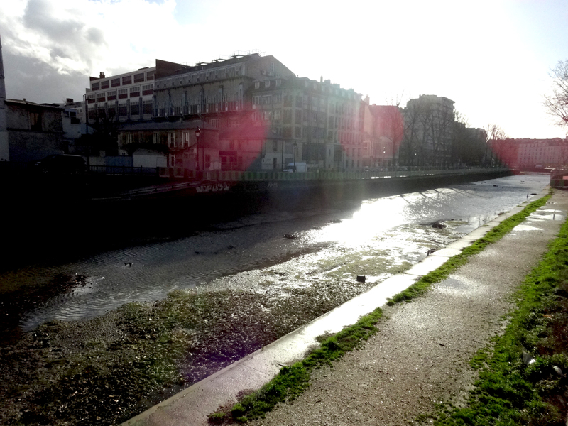 Nettoyage du Canal Saint Martin à Paris