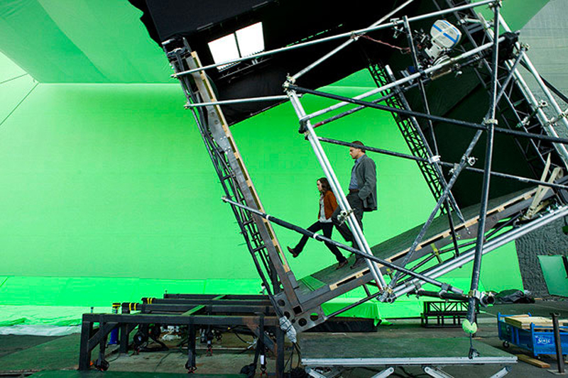 Photo de tournage du film Inception