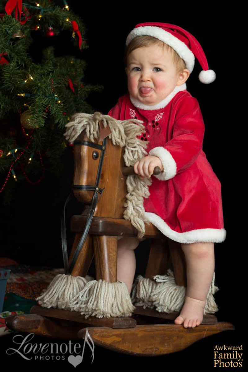 Les pires photos de famille de Noël