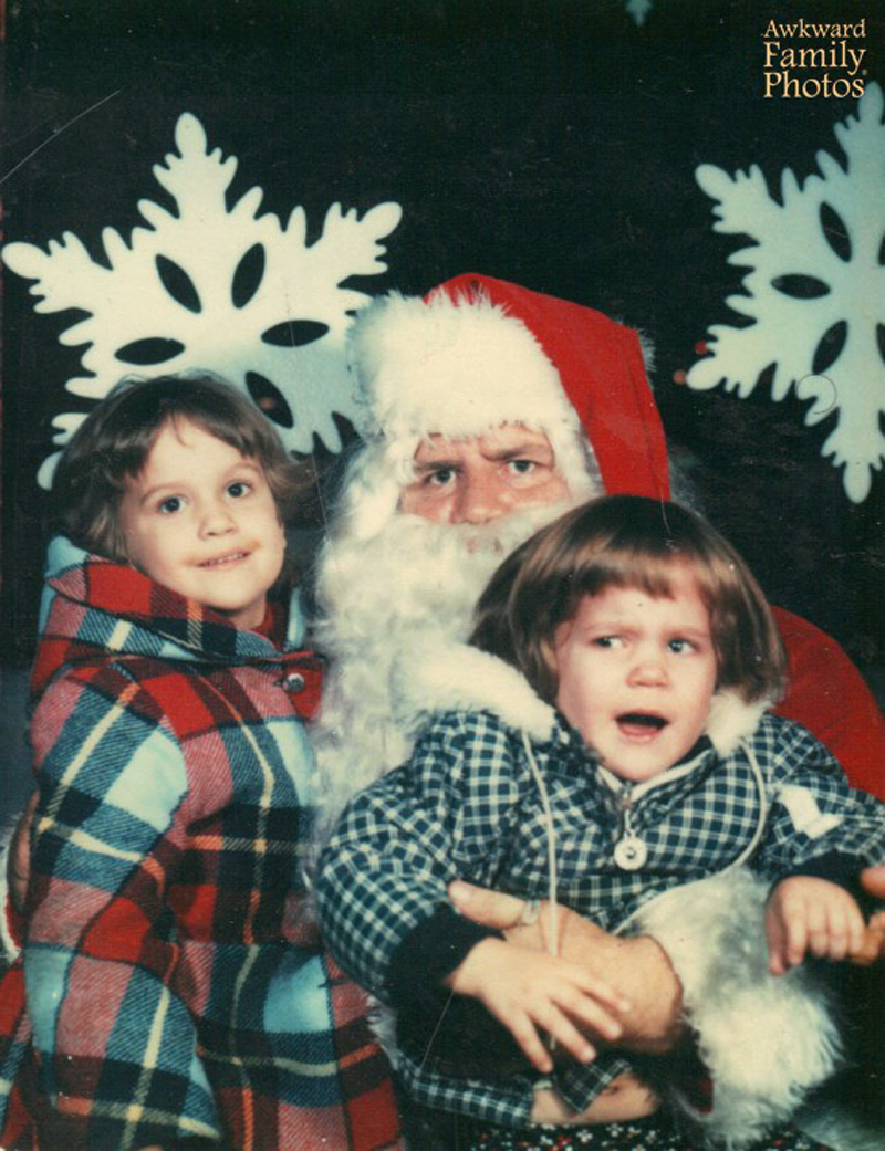 Les pires photos de famille de Noël