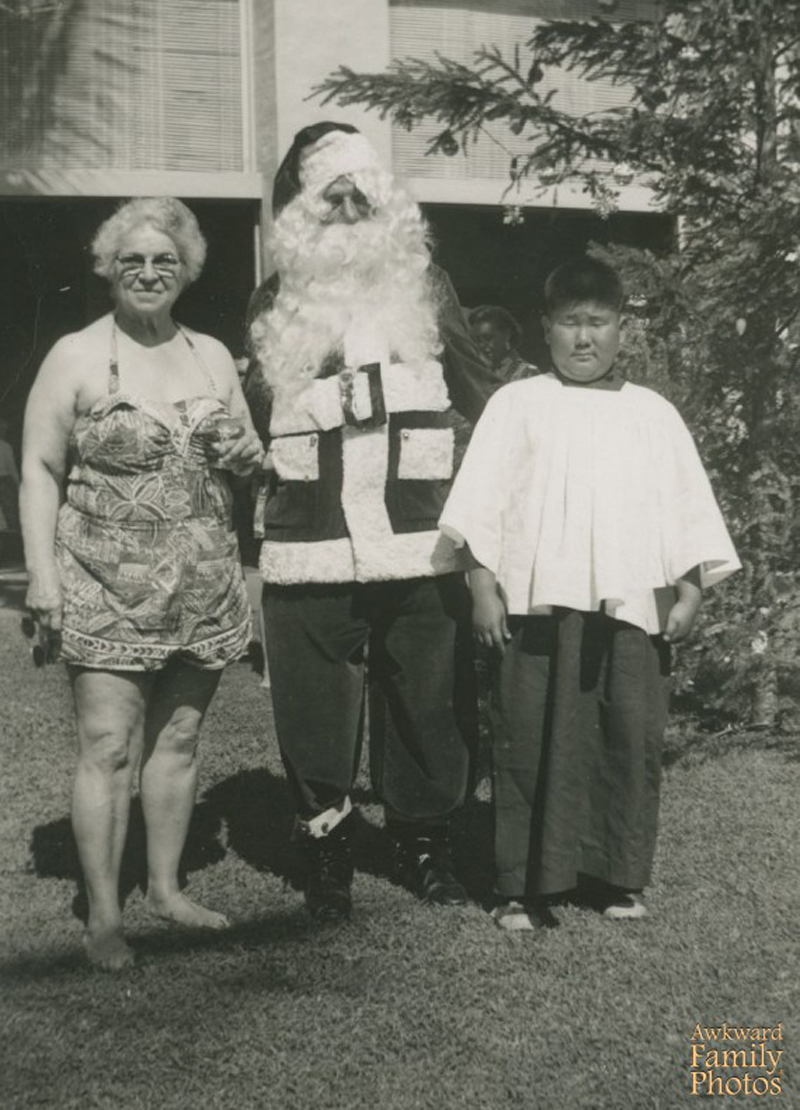 Les pires photos de famille de Noël