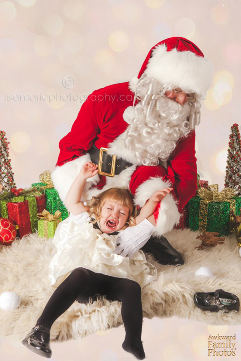 Les pires photos de famille de Noël