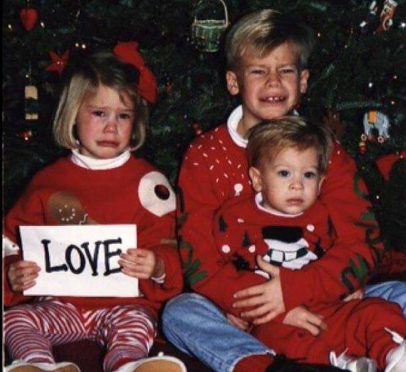 Les pires photos de famille de Noël