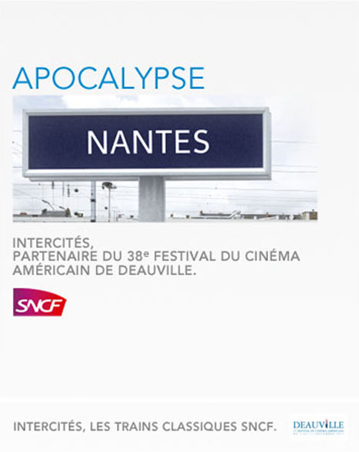 Publicité SNCF et le Festival du cinéma Américain de Deauville