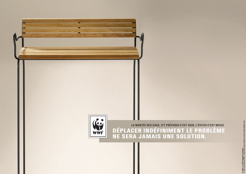 3ème prix gagnant 2015 concours Creative Awards WWF France et Saxoprint