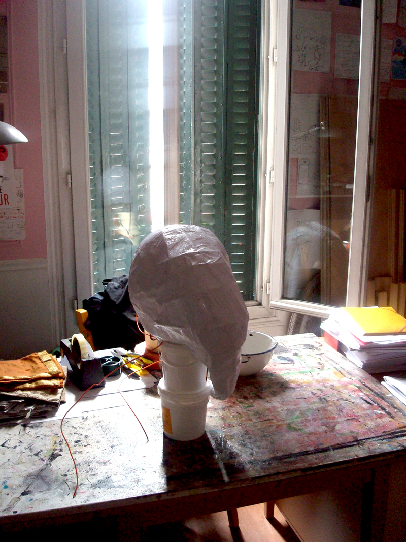 Réalisation artistique d'une sculpture pour un spectacle