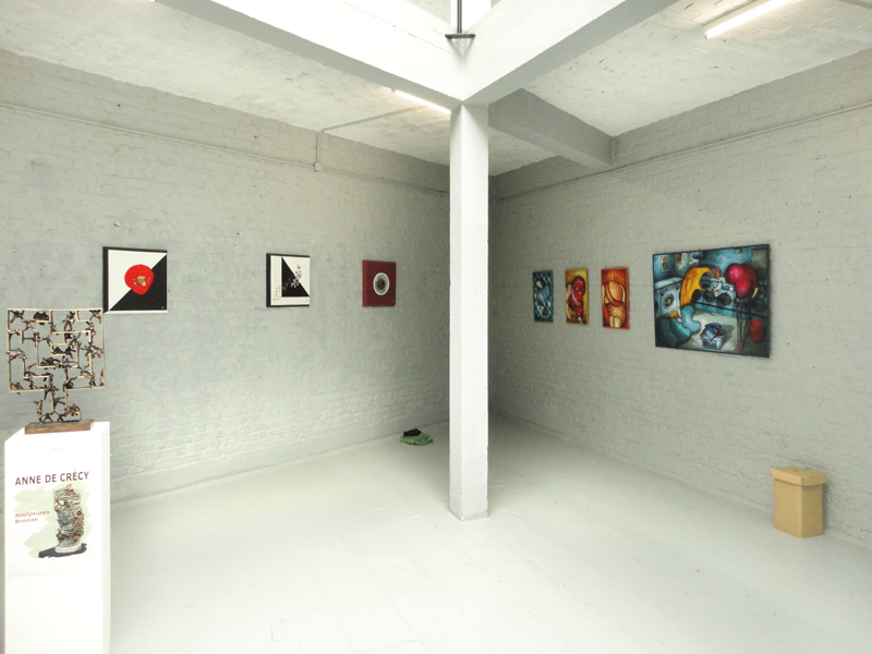 Exposition à la Galerie Croissant à Bruxelles en Belgique