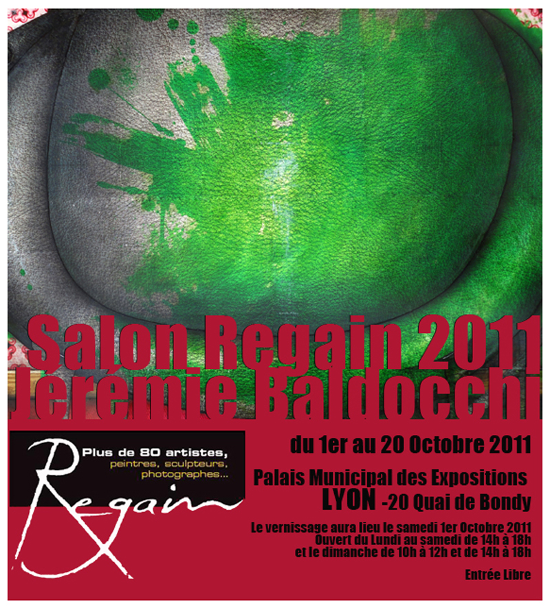 Salon Regain de peinture contemporaine à Lyon