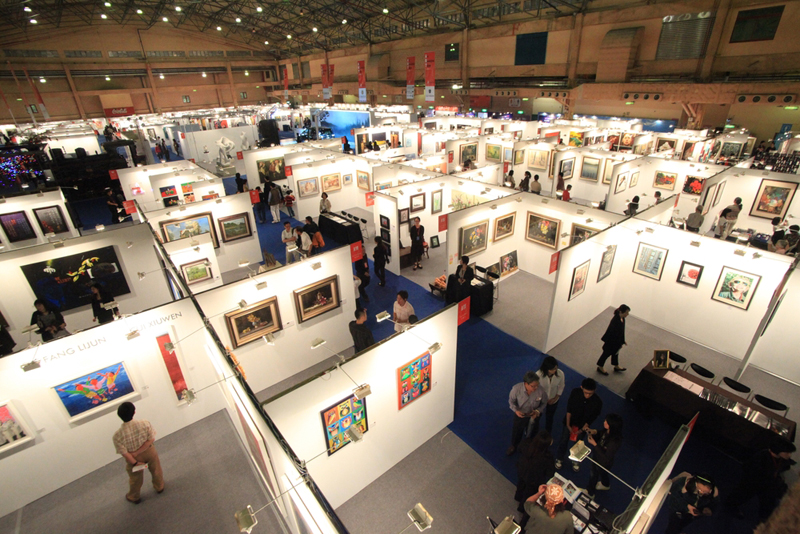 Exposition au Salon Mondial des Arts à Taiwan