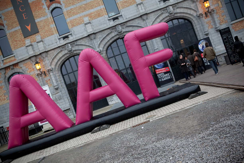 Exposition à la foire Affordable Art Fair à Bruxelles en Belgique