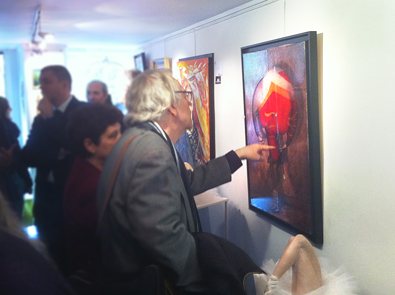 Exposition à la Galerie du Vert Galant à Paris