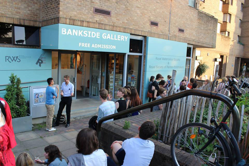 Exposition à la Bankside Gallery de Londres