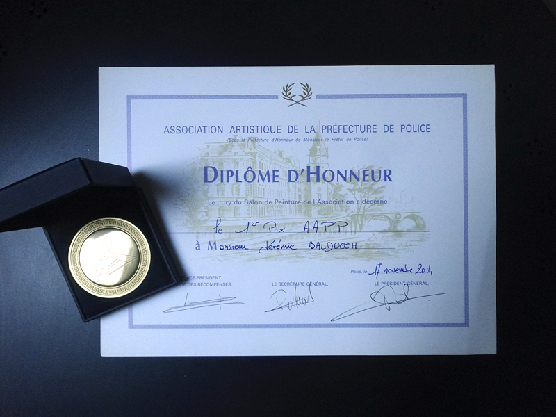 1er Prix à la mairie du 6ème arrondissement de Paris