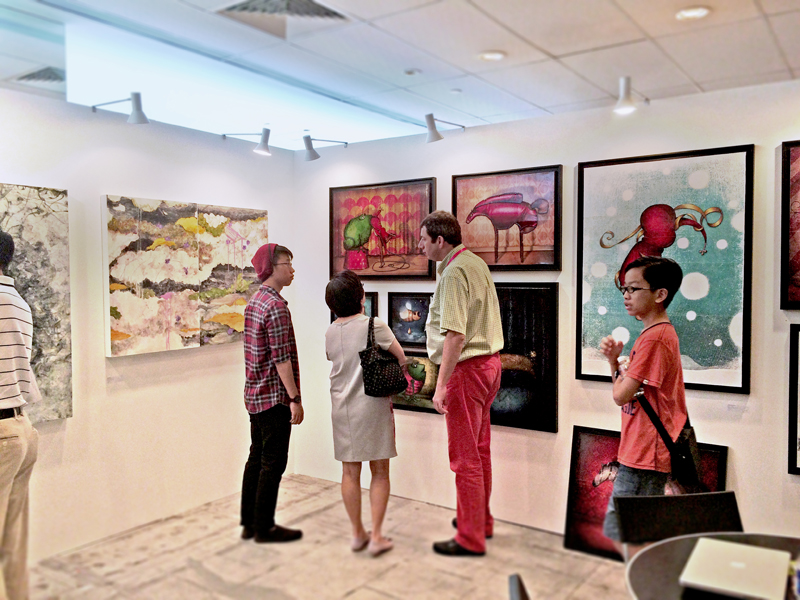 Foire Affordable Art Fair Singapour Asie